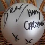 Autographe Ballon Bear Grylls