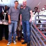 Bear Grylls et Andre Agassi Bear Grylls