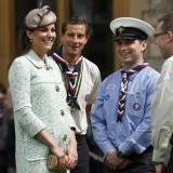 Bear et Kate Middleton Bear Grylls