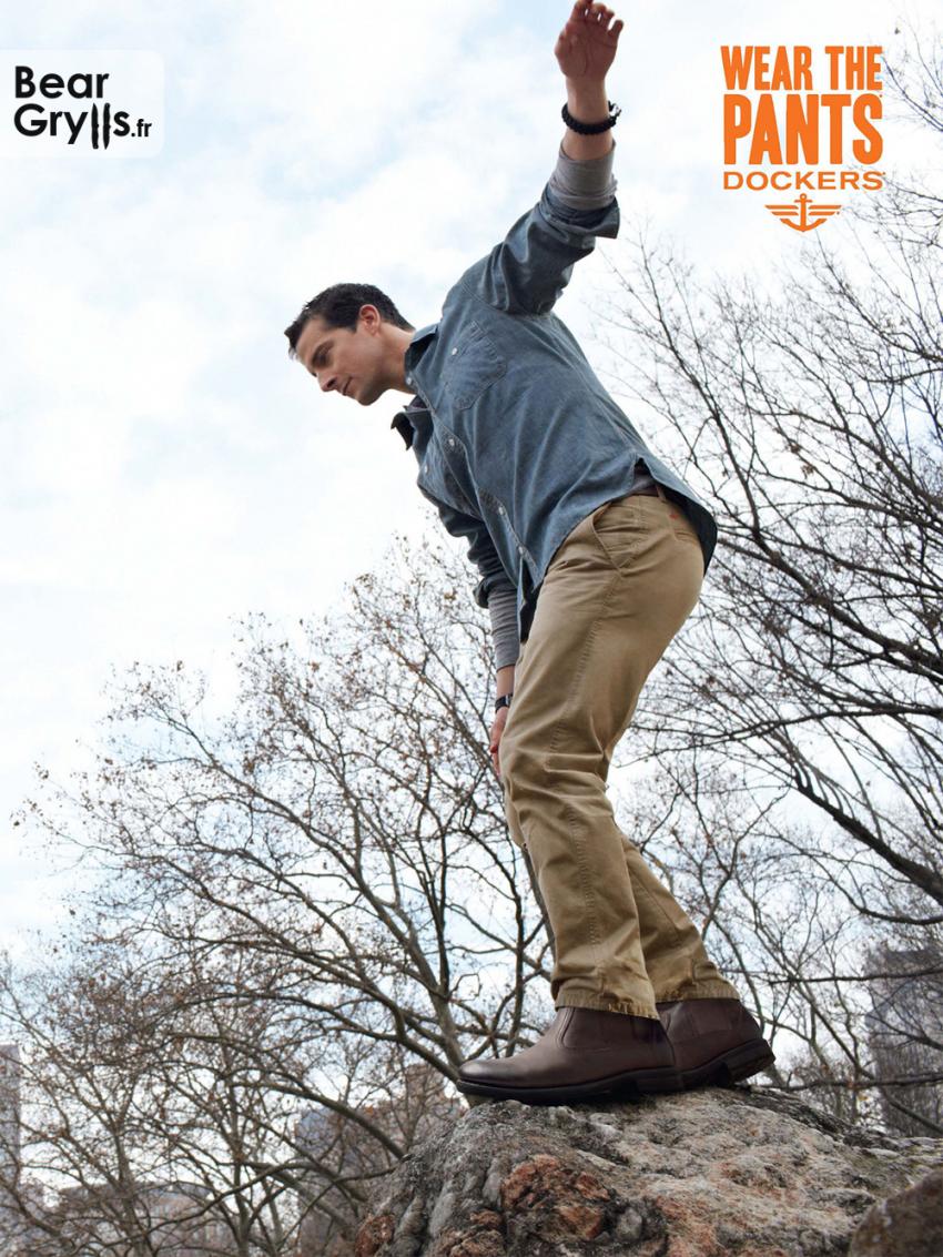 Bear Grylls Dockers 2012 | BearGrylls.fr