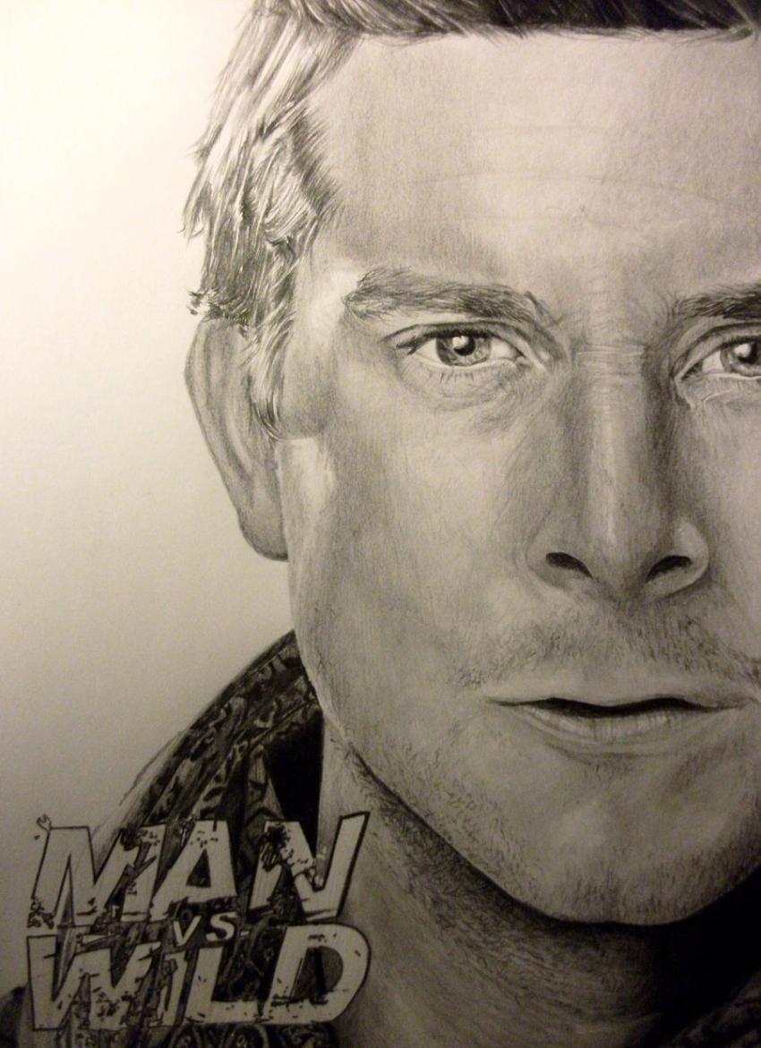 Dessin de bear Grylls | BearGrylls.fr