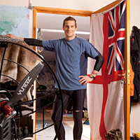 Bear Grylls coureur