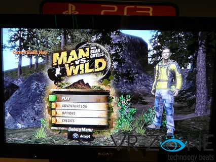 jeux video man vs wild
