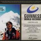 Grylls conqui l'Everest World record