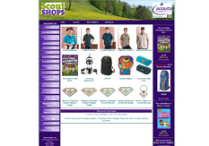 magasin en ligne des scouts UK