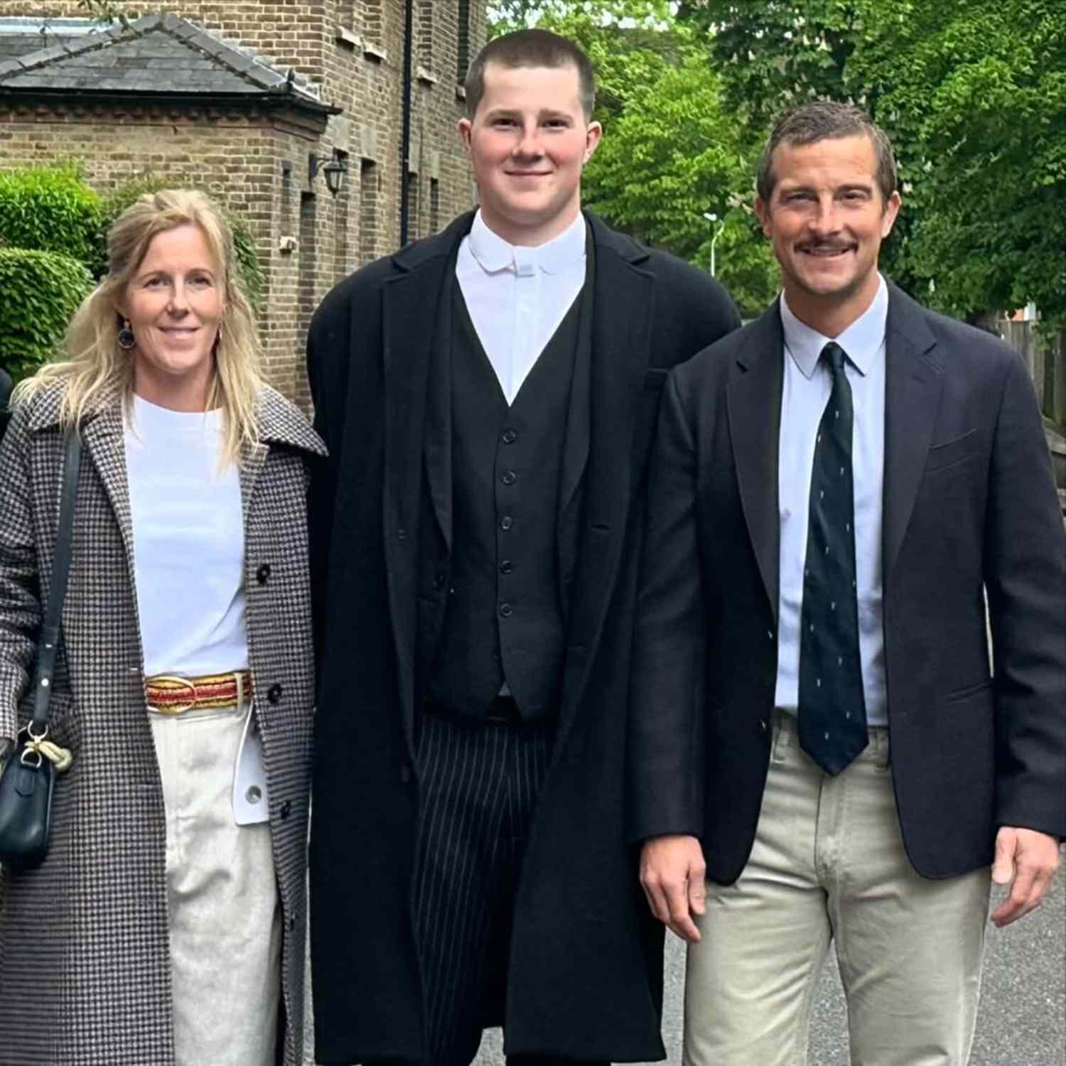 Bear Grylls, Shara Grylls and Marmaduke Grylls. Bear Grylls/Instagram